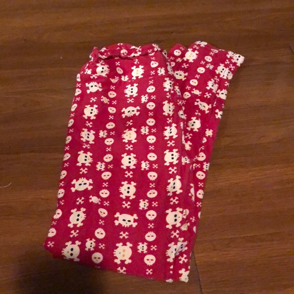 LuLaRoe Skull Leggings